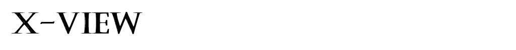 &nbsp;x-VIEW